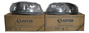 Par Farol Gol Saveiro Parati 06 / 12 Original Arteb Cinza Ambos Lados