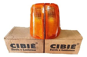 Par Pisca Seta Gm Chevette Chevy Original Cibié Novo Âmbar