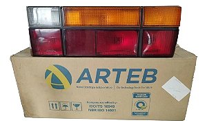 Lanterna Traseira Vw Gol 87/94 Tricolor Original Arteb Época Direito Tricolor