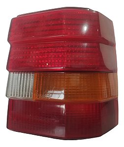 Lanterna Traseira Escort 84 / 86 Xr3 Conversível Logo Ford Direito Tricolor