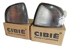 Par Pisca Seta Vw Gol 95 / 99 G2 Gti Tsi Atlanta Cibié Fumê Fumê