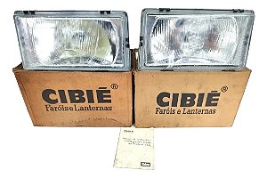 Par Farol Gol Gti Gts 87 / 90 Parati Voyage Cibie Original  Esquerdo