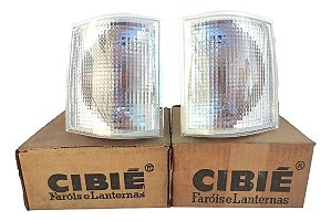Par Lanterna Pisca Seta D20 Bonanza Veraneio Original Cibié Cristal
