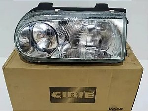 Farol Volkswagen Gol Gti Tsi Atlanta 95 / 99 Cibié Original  Esquerdo
