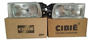 Par Farol Vw Gol Gti Voyage 91/94 Original Cibié Bi-odo Ambos Lados