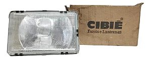 Farol Gol Saveiro 87 88 89 90 Original Cibié L/d 22cm Bi-odo Direito