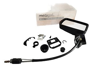 Retrovisor Manual Gol Gt Parati Voyage 86 Original Metagal