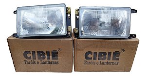 Par Farol Vw Voyage Parati Gol Gt 86 Original Cibié Bi-odo Ambos Lados