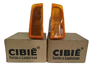 Par Pisca Seta Gm Monza 88/90 Âmbar Original Cibie Novo Zero