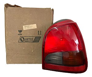 Lanterna Traseira Gol G2 Bola 95/99 Direita Arteb 0460144 Direito/passageiro Fumê