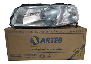 Farol Gol Parati Saveiro G3 99 / 05 Simples Arteb Original Esquerdo/motorista