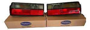 Par Lanterna Voyage Fumê 91 / 95 Nova Renov Padrão Cibiê Ambos Lados Fumê