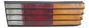 Lanterna Traseira Ford Corcel Ii 78/84 Original Friso Preto  Direito Tricolor Friso Preto