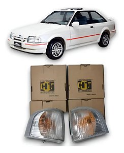 Par Pisca Escort 87/92 Hobby Xr3 Ht Padrão Cibie Cristal Cristal