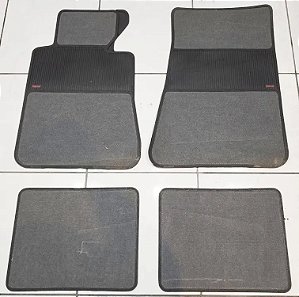Tapete Borcol Borracha Carpet Gm Opala Cinza Original Novo  Cinza-escuro