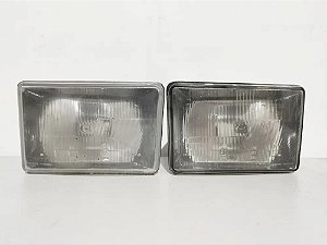 Par Farol Fiat 147 Europa Assimétrico Cibié Original Novo  Esquerdo