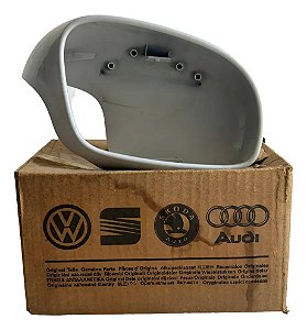 Capa Retrovisor Le New Beetle 2000 A 2005 Original Vw Cinza
