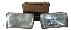 Par Farol Vw Santana 84 / 90 Original Cibié Novo Zero Esquerdo