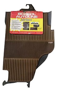 Jogo Tapete Borcol Autoline Interlagos Marrom Antigo Lacrado Marrom