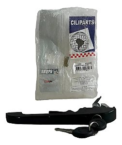 Maçaneta Externa Gol Voyage Parati Saveiro 87 / 90 Le 15880 Preto Dianteira