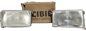 Par Farol Vw Santana Gl Cibié Original 87 / 90 Bi-iodo Novo Esquerdo