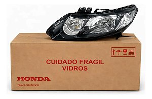 Farol Esquerdo Honda Civic 2007 2008 2009 2010 2011 Original Esquerdo/motorista