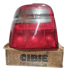 Lanterna Traseira Vw Logus Wolfsburg Original Cibié Fumê Esq Esquerdo Fumê