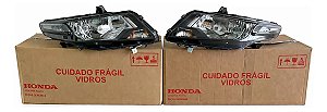 Par Farol Honda City 2008 2009 2011 12 13 14 Original Honda Ambos Lados