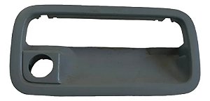 Moldura Maçaneta Externa Porta Diant Ld Omega 93/98 Cinza Dianteira