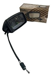 Retrovisor Santana Quantum 85 A 90 Controle Interno Pé Ferro