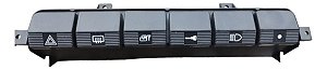 Conjunto Moldura De Botões Painel Fiat Tempra Original Novo Preto