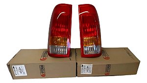 Par Lanterna F250 99 A 11 Tricol Fitam Padrão Original Cibiê Ambos Lados Tricolor