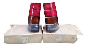 Par Lanterna Traseira Gm Ipanema Fumê Original Arteb Ambos Lados Fumê