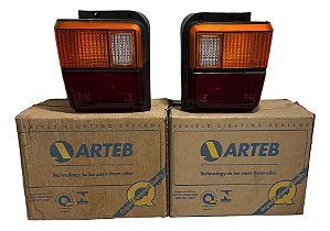 Par Lanterna Belina Ii Arteb Original Tricolor 84 / 86 Ford Ambos Lados Original