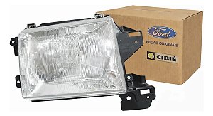 Farol F1000 F4000 Cibié Original Logo Ford Novo Direito Direito