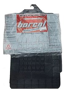 Jogo Tapete Borracha Gm Ônix Prisma Original Borcol Interlag Preto