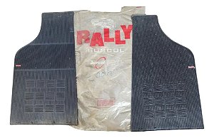 Par Tapete Saveiro Gol Voyage Borcol Rally Original Época  Preto