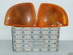 Par Pisca Seta Gol Bola 95/99 Âmbar Cibie Logo Al Original