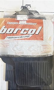 Jogo Tapete Borracha Borcol Interlagos Corsa 94/99 Original  Preto