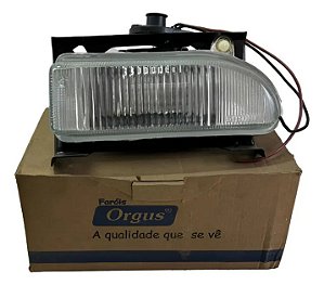 Farol Auxiliar Milha Gol G2 Bola Parati 95 / 99 Orgus Ld Preto