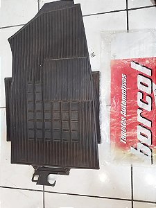 Jogo Tapete Borracha Borcol Gm Chevette Original Preto Novo Preto