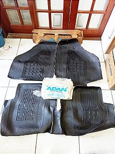 Jogo Tapete Fiat 147 Panorama Oggi Adan Original Época Novo Preto