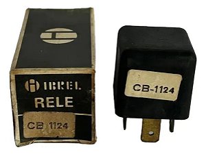 Relé Auxiliar Original Ibrel Cb1124 4 Pinos 12v