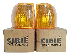 Par Pisca Seta Vw Gol 91 / 94 Âmbar Original Cibié Novo