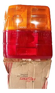 Lente Lanterna Traseira Fiat Uno Bicolor Original Carto Nova Bicolor