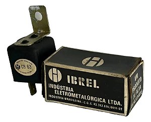 Relé De Pisca 12v 3 Pinos Ibrel Cb 63 Original 12v
