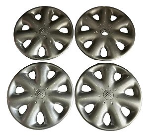 Calota Aro 15 Citroen Xsara Picasso 9642428580 Original Prateado