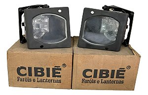 Par Farol Milha Tempra Turbo 91/95 Cibié Original Cristal