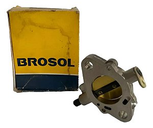 Base Carburador Ld Fusca Kombi Dupla Álcool Brosol 114371