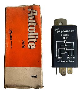 Relé Temporizador Limpador Para-brisa Del Rey Pampa Autolite 12v